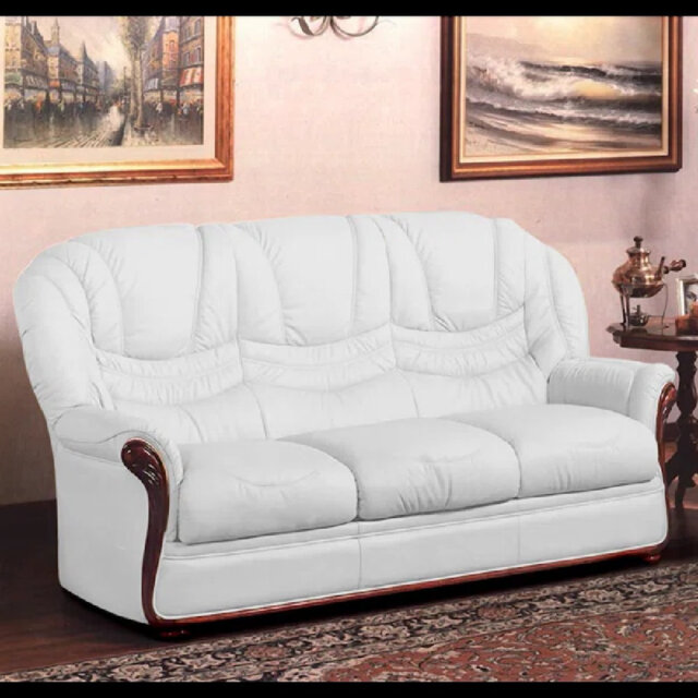 Kinsman Faux Leather Sofa