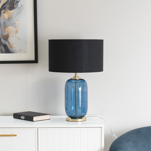 Anacristina Glass Table Lamp
