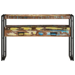 Solid Reclaimed Wood Medium Side Table