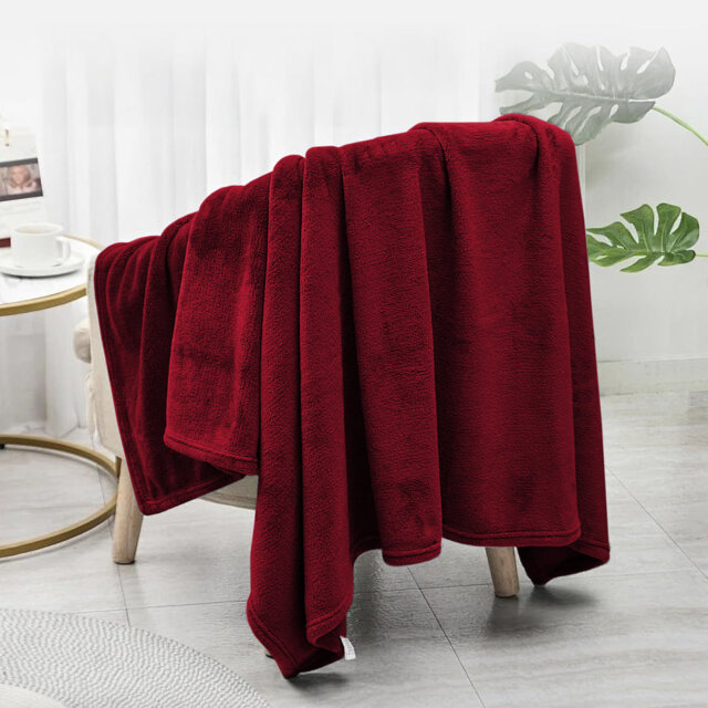 Premium Ultra-Soft Mink Fleece Blanket - Plush, Lightweight & Warm - Cozy Throw for Bed & Sofa