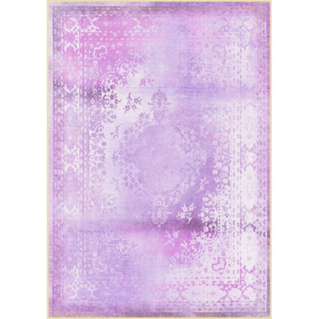 Shoreham Kashan Tufted Purple Rug