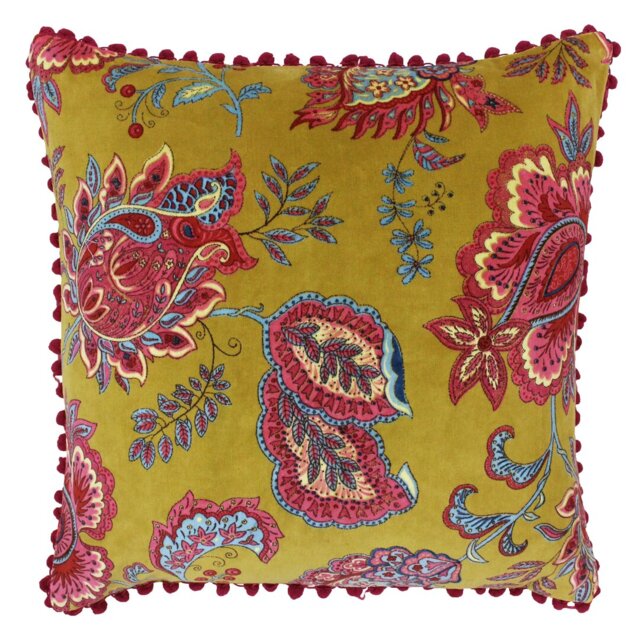 Malisa Paisley Square Cushion Cover