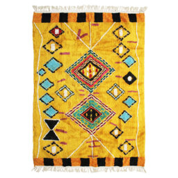 Gainford Tufted Cotton Yellow Rug