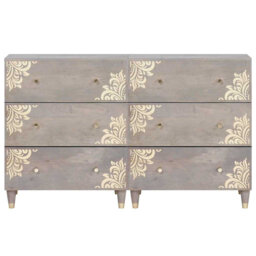 Solid Wood 60cm W 6 - Drawer Chest of Drawers