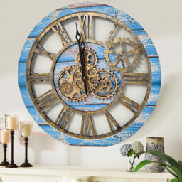 Solid Wood Wall Clock
