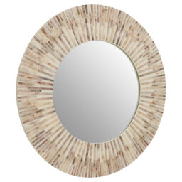 Resin Round Wall Mirror