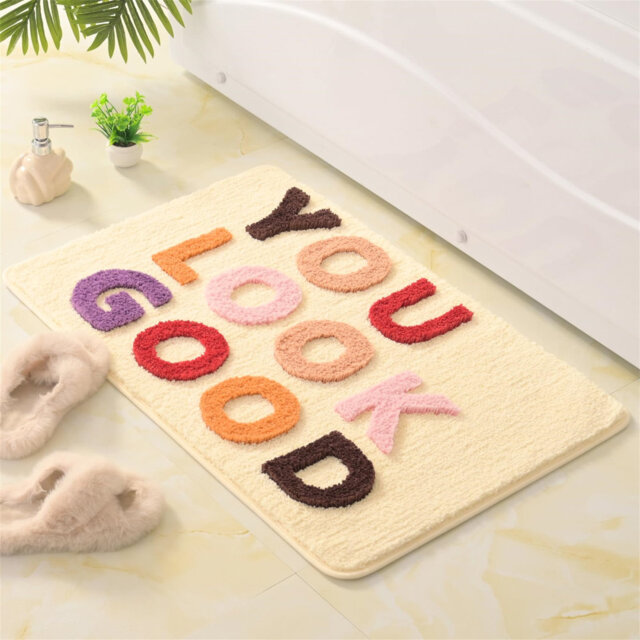 Microfiber / Microsuede Non-Slip Bath Mat