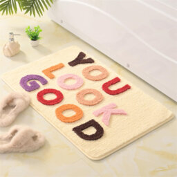 Microfiber / Microsuede Non-Slip Bath Mat