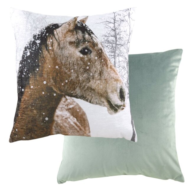 Photo Horse Cushion with Filling