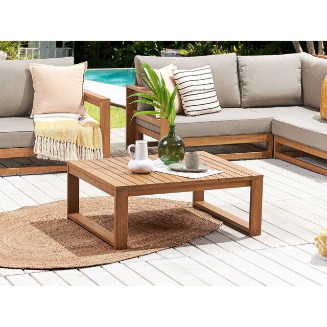 TIMOR Rectangular Outdoor Coffee Table - 90 cm W 75 cm D