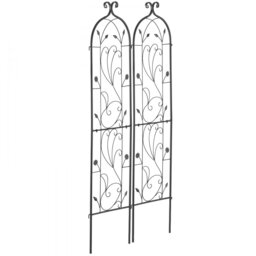 152.4cm H x 38.1cm W Metal Trellis