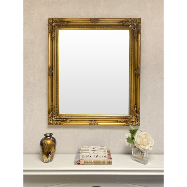 Meadowdale Solid Wood Framed Wall Mounted Accent Mirror