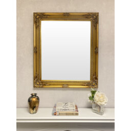 Meadowdale Solid Wood Framed Wall Mounted Accent Mirror