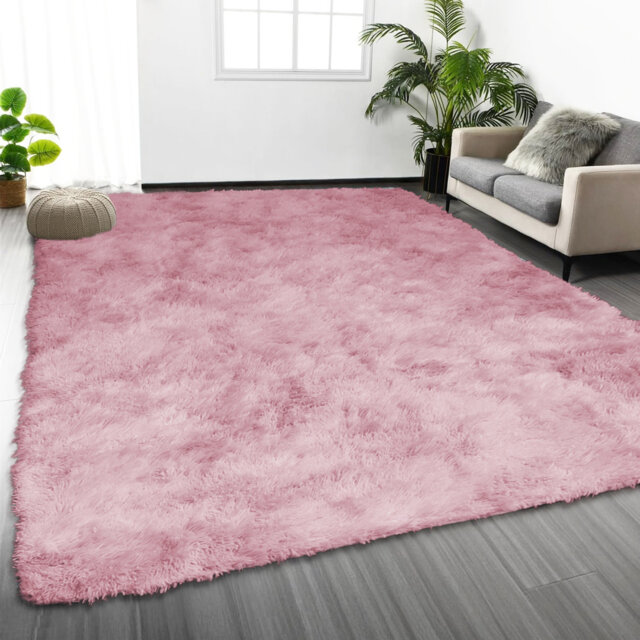 Plush Shaggy Area Rug – Soft High Pile Floor Rug For Living Room, Bedroom & Lounge