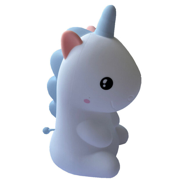 TRIXES Unicorn Night Light – Colour Changing Children’s Bedroom Accessory with Remote Control – 8 Colour Shades, 4 Settings, Dimmable - USB Chargeable