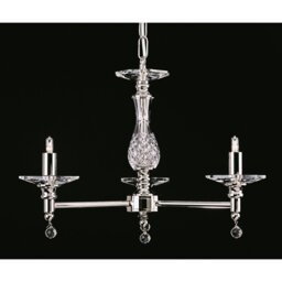 3 - Light Geometric Chandelier