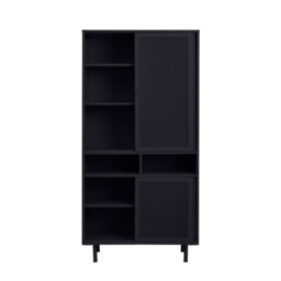 Galata 180cm H x 90cm W Metal Book Cabinet Bookcase