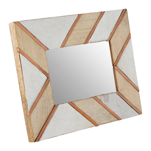 Brown Solid + Manufactured Wood Picture Frame