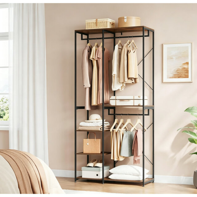 Mahurin 90cm Clothing Rack