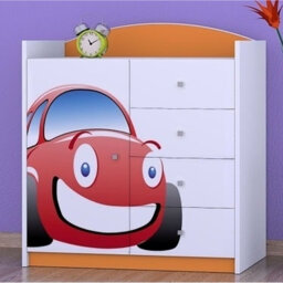 Nevarez Kids 4 - Drawer Combo Dresser
