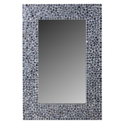 Lisava Wood Flat Wall Mirror