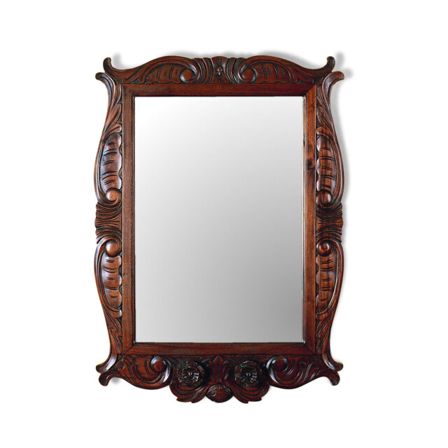 Keen Replicas Solid Wood Rectangle Mirror