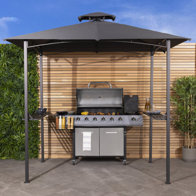 1.5m x 2.4m Steel Gazebo