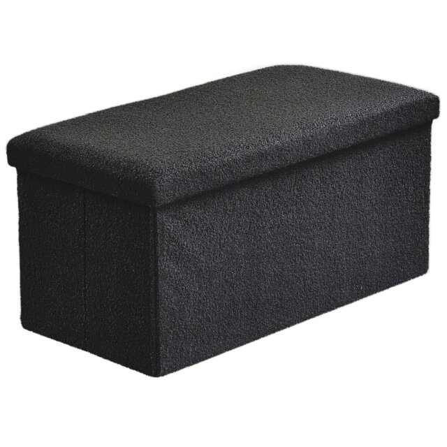38 FOLDABLE BOUCLE STORAGE BOX