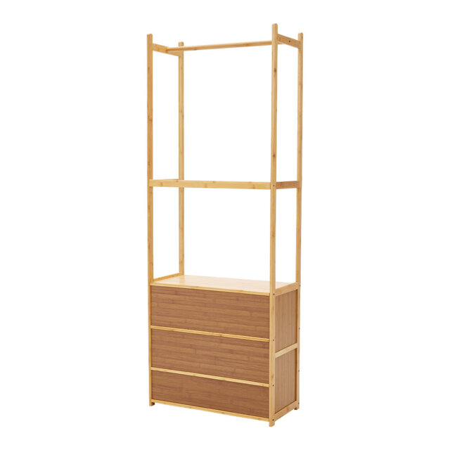 62cm Rolling Clothing Rack