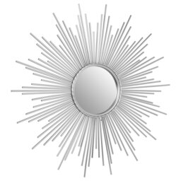 Brazoria Solid Wood Flat Mirror
