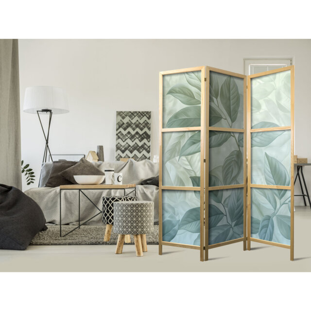 171cm H Solid Wood Folding Room Divider
