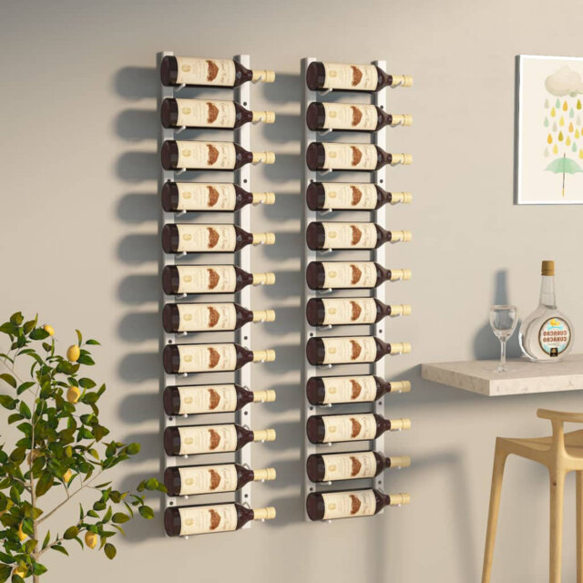 Coman 12 Bottle Floor Wine Bottle Rack