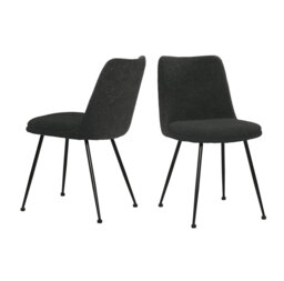 Gonzales 83cm H Polyester Blend Upholstered Side Chair
