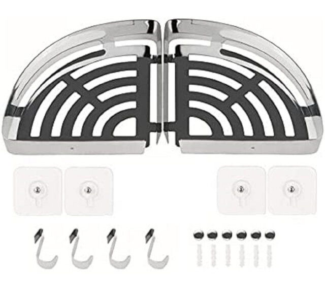 Galicia 29cm W x 4.5cm H x 21cm D Wall Mounted Bathroom Shelves