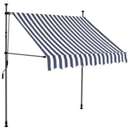 Dakota Fields 120cm D Polyester Cover Retractable Window Awning