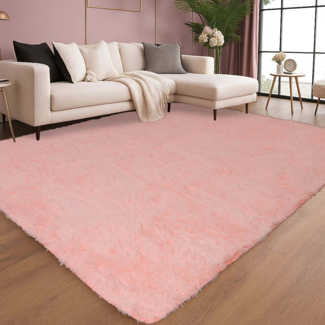 Soft Shaggy Area Rug â Plush High Pile Floor Rug For Living Room, Bedroom & Lounge