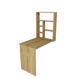 Computer Desk with Shelves Wall Mountable Lindzy
