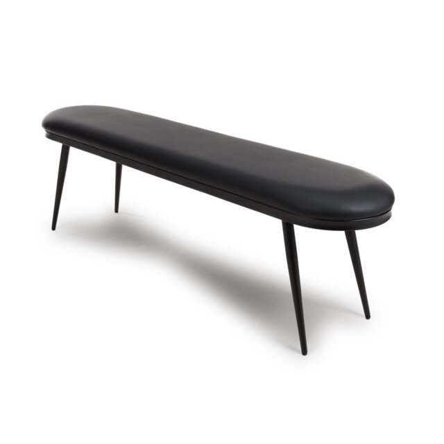 Destry Faux Leather Upholstered Bench