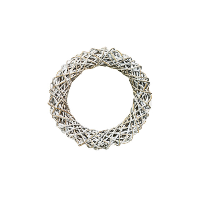 Natural Rattan Hand Finished Wreath