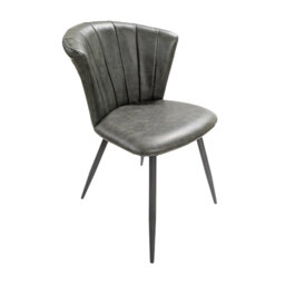 48cm H Upholstered Side Chair in Green
