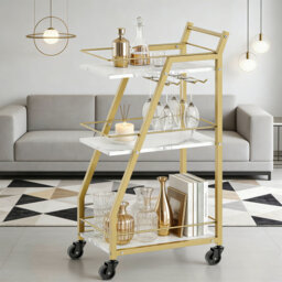 Metal Bar Cart