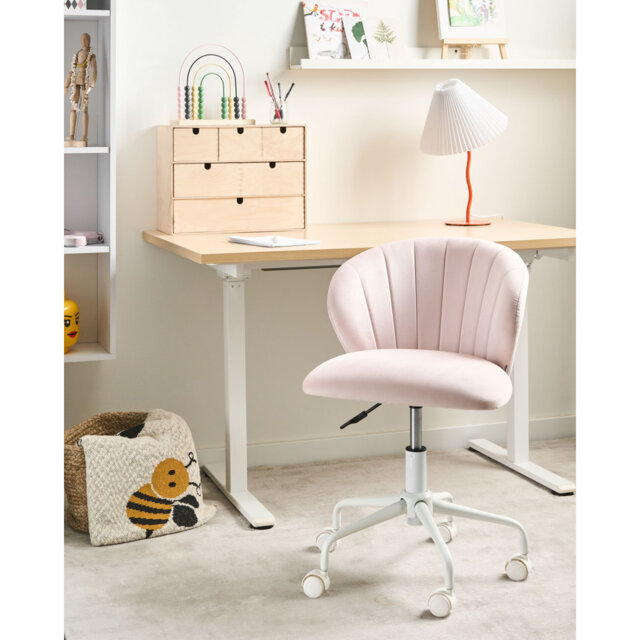 Velvet Office Chair
