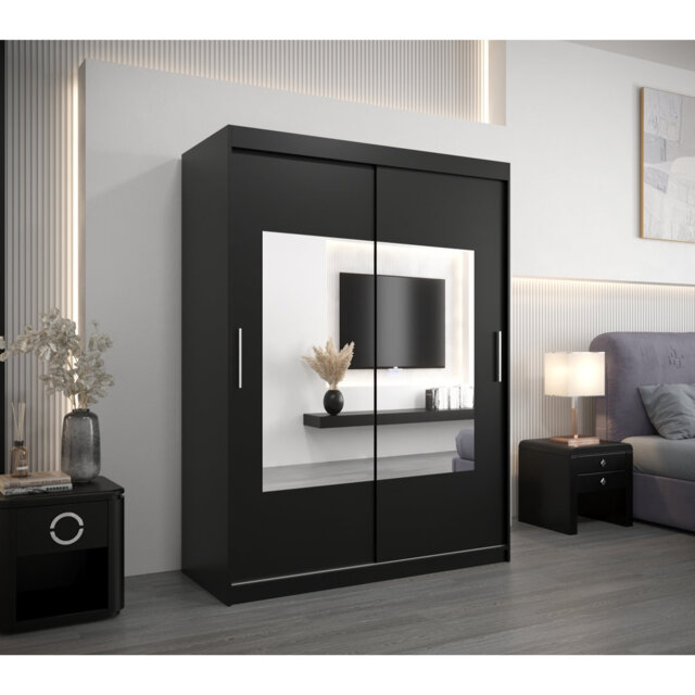 Aarushi 2 Door Manufactured Wood Wardrobe