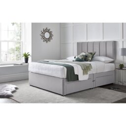 "Stockbridge Divan Bed with 24"" Headboard on Struts"