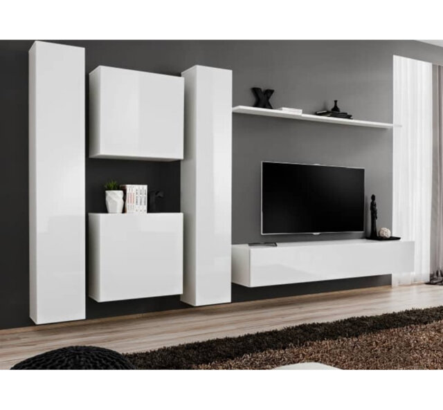 "Erneshia Unfinished Floating Entertainment Centre for TVs up to 70"""