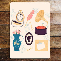 Handmade Furniture Wall Decor on Metal