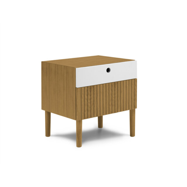 Ironesha 2 Drawer Bedside Table