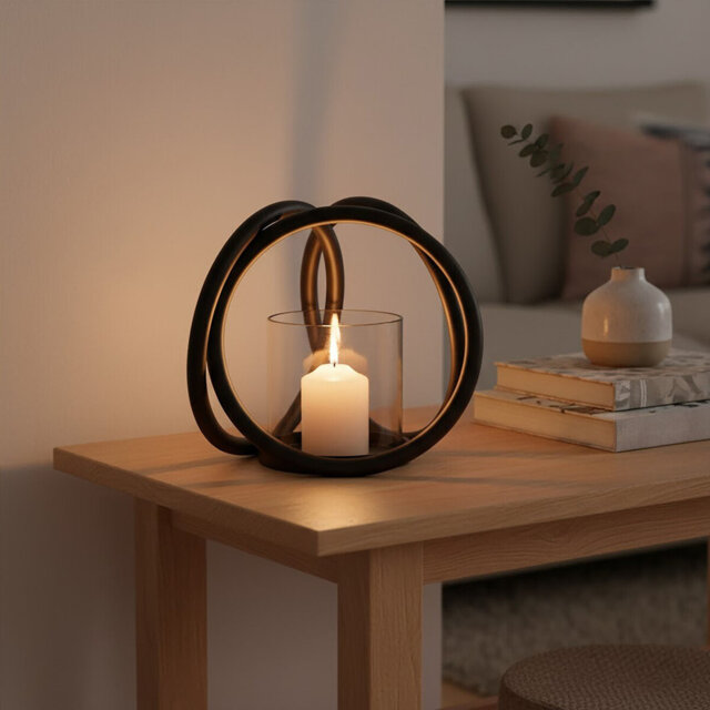 Metal Tabletop Tealight Holder