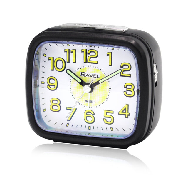 Analogue Quartz Movement / Crystal Alarm Tabletop Clock