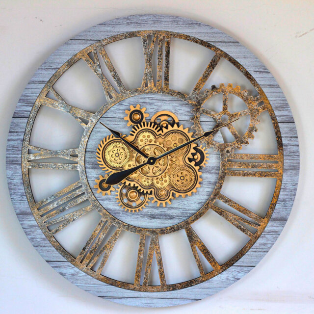 Solid Wood Wall Clock